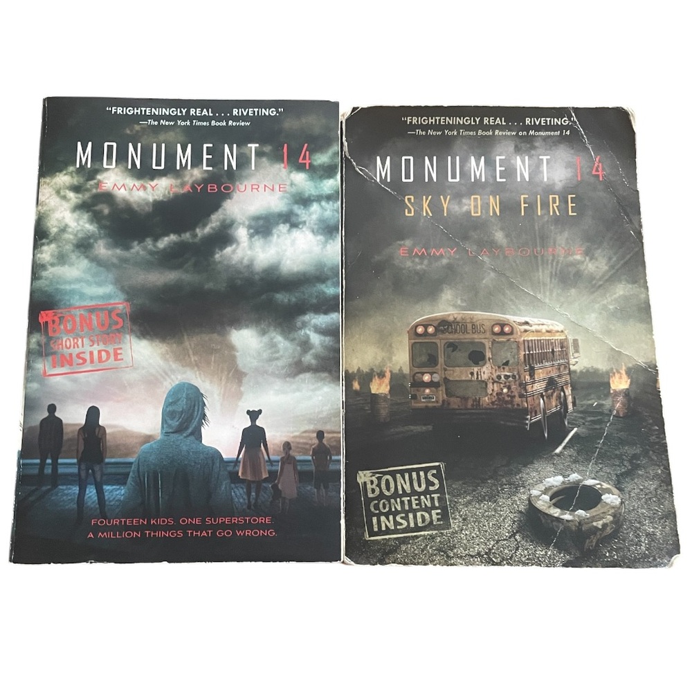 Monument 14 Series Paperback Books - Monument 14 & Sky on Fire
